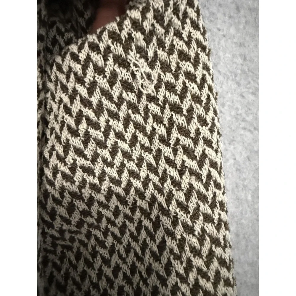 Vtg Escada Margaretha‎ Ley Blazer Womens 38 Brown Herringbone Wool Tweed 80s